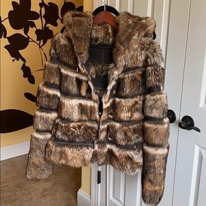 Viaveneto fur coat - size M